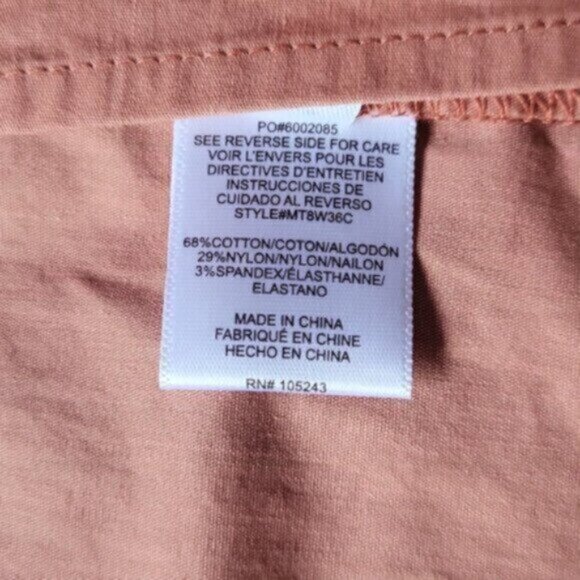 Pastel Rose Puff Sleeve Blouse Size Medium - Picture 11 of 11